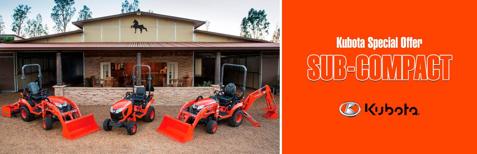 Kubota: Kubota Special Offer - Sub-Compact
